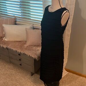 Calvin Klein Black Backless Dress